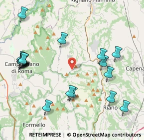 Mappa Via Campagnanese KM 2+500, 00067 Morlupo RM, Italia (5.29474)