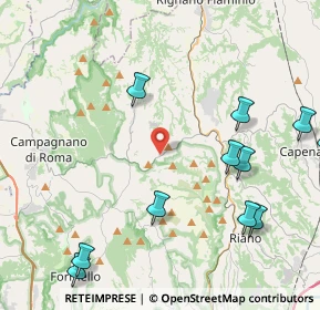 Mappa Via Campagnanese KM 2+500, 00067 Morlupo RM, Italia (6.01769)