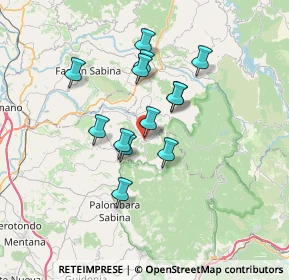 Mappa 00010 Montorio Romano RM, Italia (5.83231)