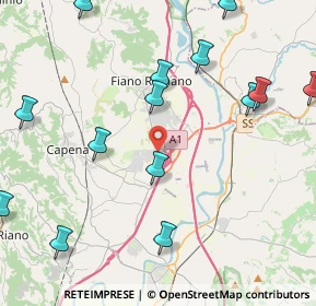Mappa Via Nuova Tiberina, 00065 Fiano Romano RM, Italia (5.60143)