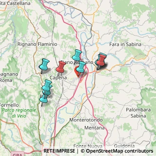 Mappa Via Nuova Tiberina, 00065 Fiano Romano RM, Italia (6.08231)