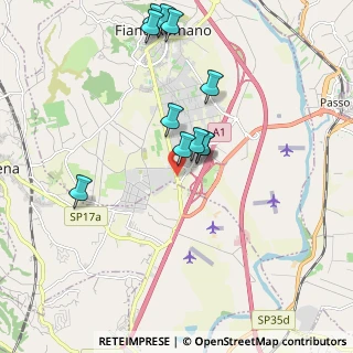 Mappa Via Nuova Tiberina, 00065 Fiano Romano RM, Italia (1.98182)