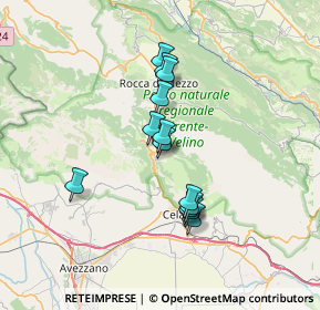 Mappa 67046 Ovindoli AQ, Italia (5.93462)