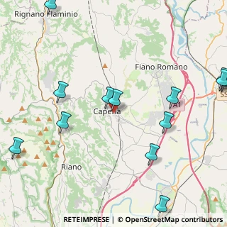Mappa Via Provinciale Snc, 00060 Capena RM, Italia (5.96077)