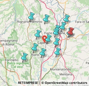 Mappa Via Provinciale Snc, 00060 Capena RM, Italia (6.574)