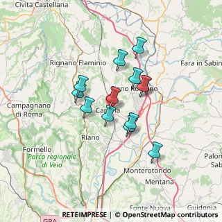Mappa Via Provinciale Snc, 00060 Capena RM, Italia (5.51308)