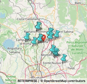 Mappa Via Provinciale Snc, 00060 Capena RM, Italia (9.61071)