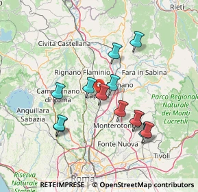 Mappa Via Provinciale Snc, 00060 Capena RM, Italia (13.91769)