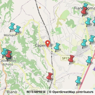 Mappa Via Provinciale Snc, 00060 Capena RM, Italia (3.919)
