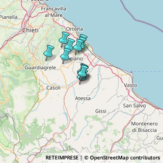Mappa Via Lecce, 66041 Atessa CH, Italia (9.32)