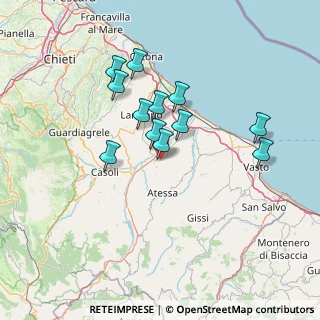 Mappa Via Lecce, 66041 Atessa CH, Italia (12.4925)