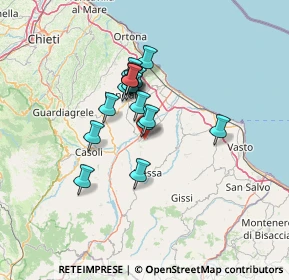 Mappa Via Lecce, 66041 Atessa CH, Italia (10.305)