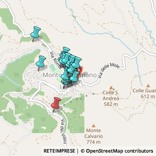 Mappa Via delle Stalle, 00010 Montorio Romano RM, Italia (0.25385)