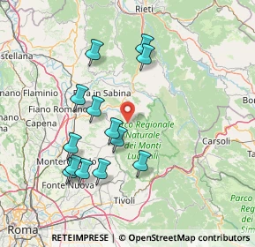 Mappa Via delle Stalle, 00010 Montorio Romano RM, Italia (15.48154)