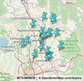 Mappa SP Variante Tiberina, 00065 Fiano Romano RM, Italia (11.29056)