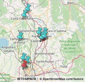 Mappa SP Variante Tiberina, 00065 Fiano Romano RM, Italia (14.8125)