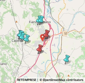 Mappa SP Variante Tiberina, 00065 Fiano Romano RM, Italia (3.23091)