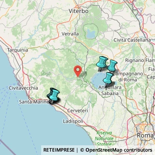 Mappa Via dei Marioni, 00060 Canale Monterano RM, Italia (15.6985)