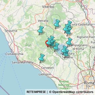 Mappa Via dei Marioni, 00060 Canale Monterano RM, Italia (11.44385)