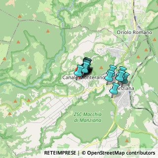 Mappa Via dei Marioni, 00060 Canale Monterano RM, Italia (0.9365)