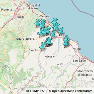 Mappa Via Piazzano SP 119 Km. 15+100, 66041 Atessa CH, Italia (10.04556)