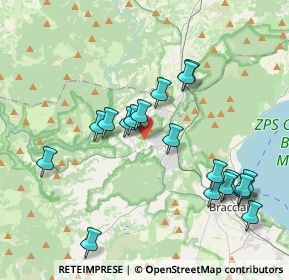 Mappa Via Viterbo, 00066 Manziana RM, Italia (4.5115)