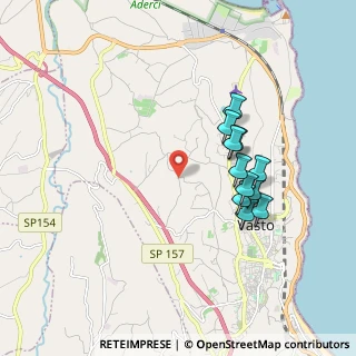 Mappa Via Villa De Nardis, 66054 Vasto CH, Italia (1.75545)