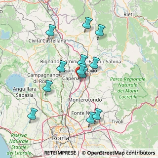 Mappa Via dell'Agricoltura, 00065 Fiano Romano RM, Italia (14.8625)
