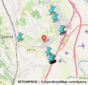 Mappa Via della Fisica, 00065 Fiano Romano RM, Italia (2.01389)