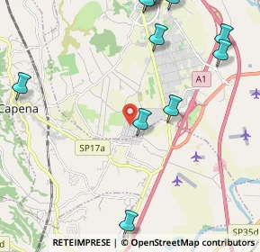 Mappa Via della Fisica, 00065 Fiano Romano RM, Italia (3.05917)
