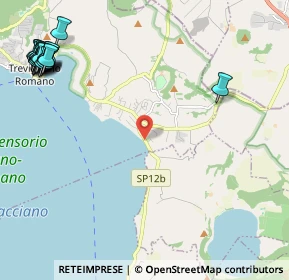 Mappa Via dell'Acquarella, 00069 Trevignano Romano RM, Italia (3.4955)