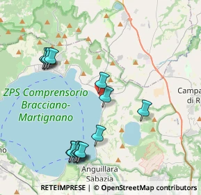 Mappa Via dell'Acquarella, 00069 Trevignano Romano RM, Italia (4.58214)