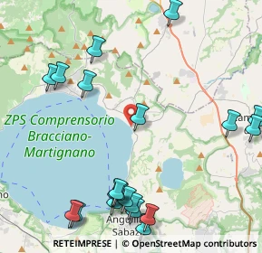 Mappa Via dell'Acquarella, 00069 Trevignano Romano RM, Italia (5.7565)