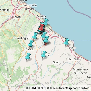 Mappa Via Catania, 66041 Atessa CH, Italia (10.38875)