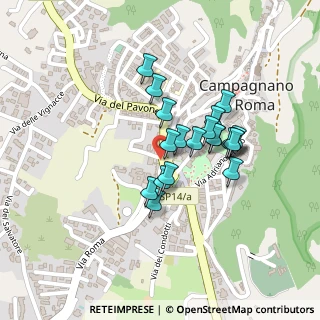 Mappa Via Cavallotti, 00063 Campagnano di Roma RM, Italia (0.1795)