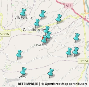 Mappa Via del Santo Rosario, 66020 Pollutri CH, Italia (2.235)