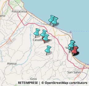 Mappa Via del Santo Rosario, 66020 Pollutri CH, Italia (8.679)