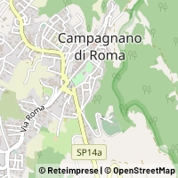 Map Campagnano di Roma