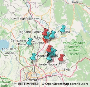 Mappa A1 Diramazione Roma Nord, 00065 Fiano Romano RM, Italia (10.40714)