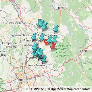 Mappa 00010 Montelibretti RM, Italia (11.061)