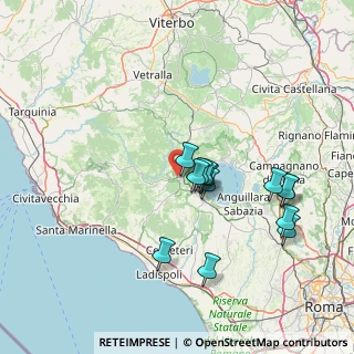 Mappa Via Poggio della Torre, 00060 Manziana RM, Italia (14.51462)