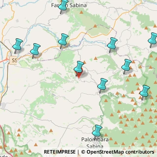 Mappa Via Moriconese, 00010 Montelibretti RM, Italia (5.69455)