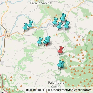 Mappa Via Moriconese, 00010 Montelibretti RM, Italia (3.84714)