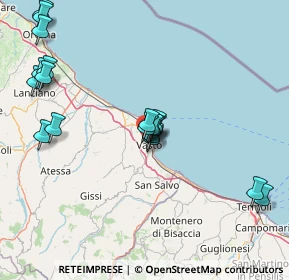 Mappa Pista Ciclabile, 66054 Vasto CH, Italia (17.11053)