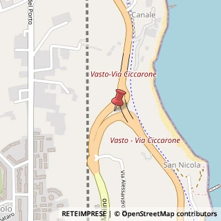 Mappa Str. S. Nicola, 66054 Vasto CH, Italia, 66054 Vasto, Chieti (Abruzzo)