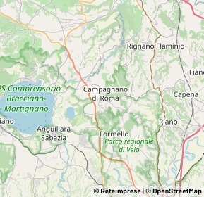 Mappa 00063 Campagnano di Roma RM, Italia (9.312)