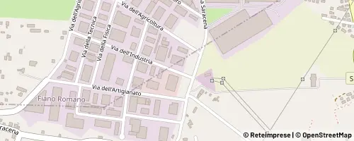 Mappa Fiano Romano