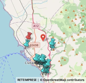 Mappa Contrada Santa Lucia, 00053 Civitavecchia RM, Italia (4.5715)