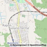 Map Rapolano Terme