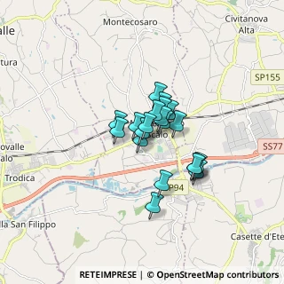 Mappa Via Michelangelo Buonarroti, 62010 Montecosaro MC, Italia (1.0525)